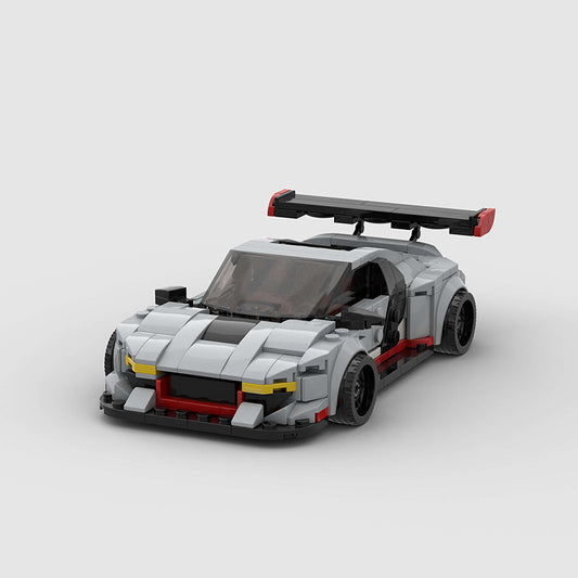 picture of a Audi R8 supercharge LEGO car