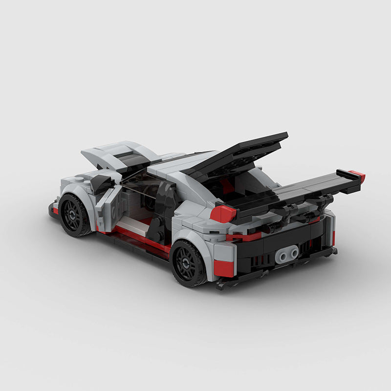 picture of a Audi R8 supercharge LEGO car