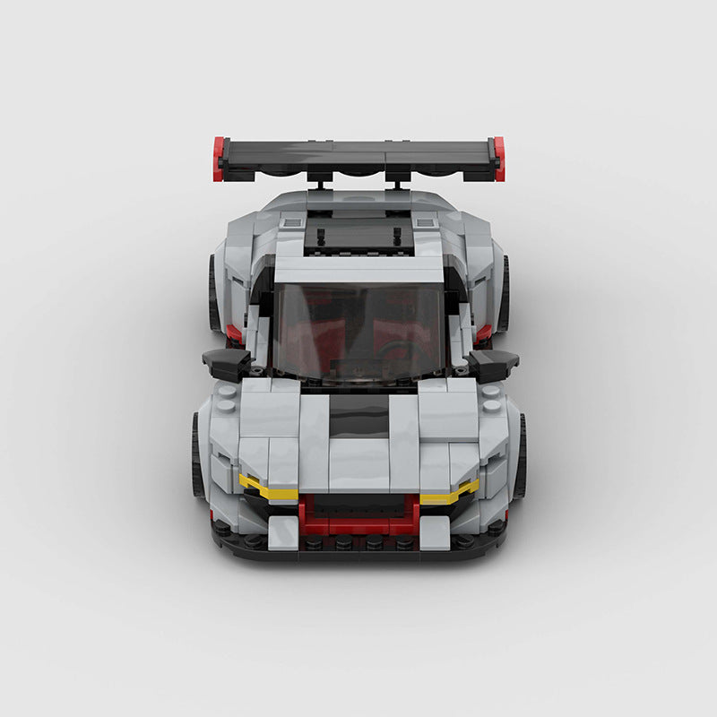 picture of a Audi R8 supercharge LEGO car