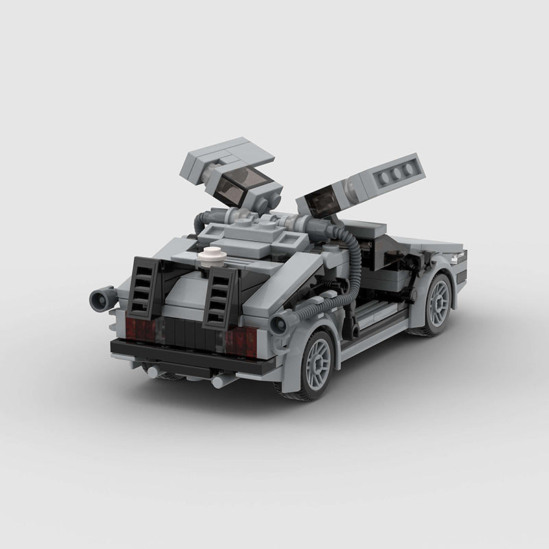 picture of a DeLorean from BTTF LEGO car