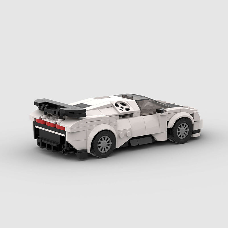 picture of a Bugatti Centodieci LEGO car