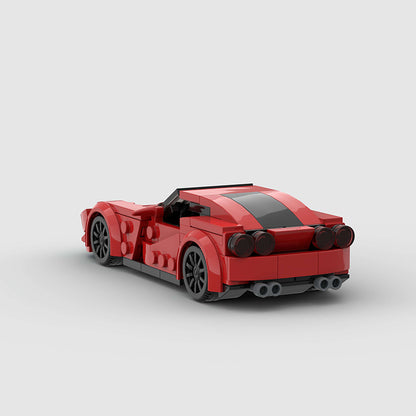 picture of a Ferrari 812 LEGO car