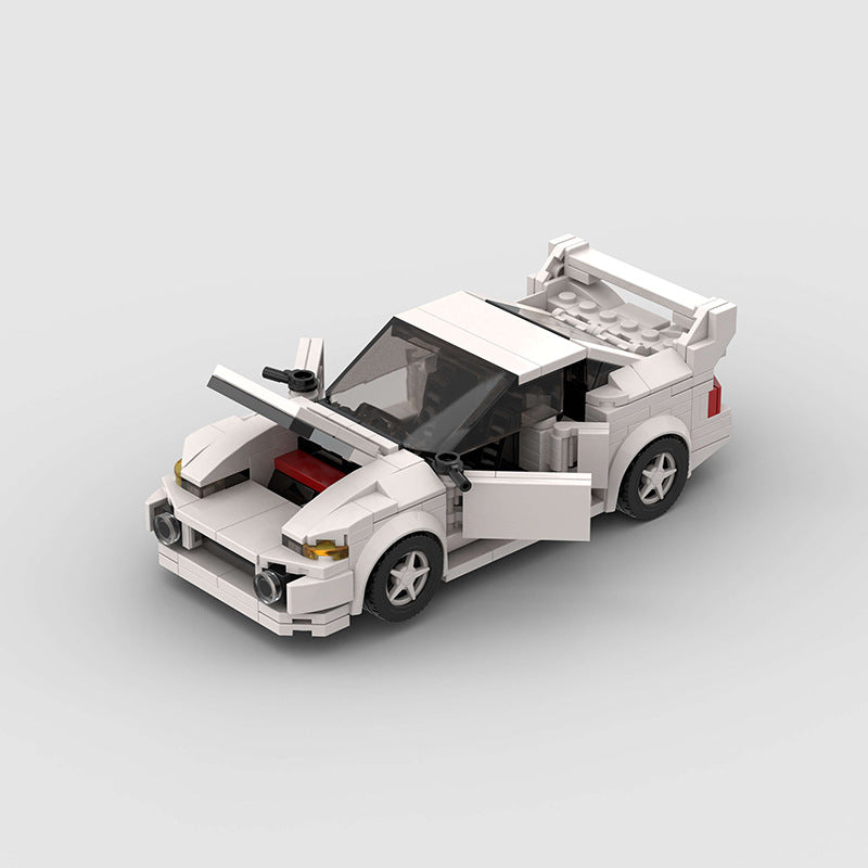 picture of a Mitsubishi Lancer EVO LEGO car