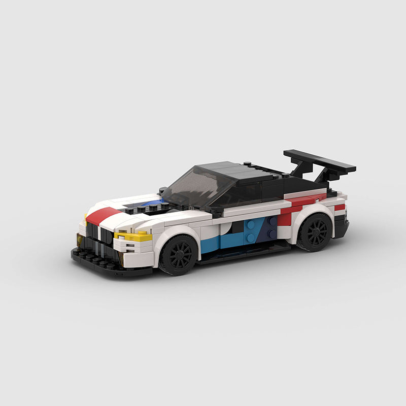 picture of a BMW M8 GTE LEGO car