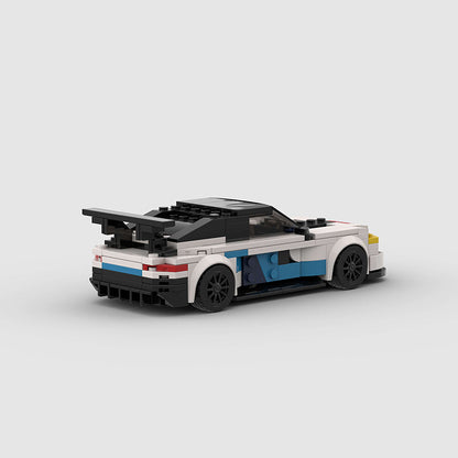 picture of a BMW M8 GTE LEGO car