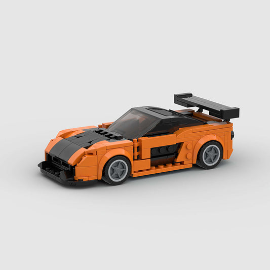 picture of a Fast and Furious Mazda RX-7 LEGO car