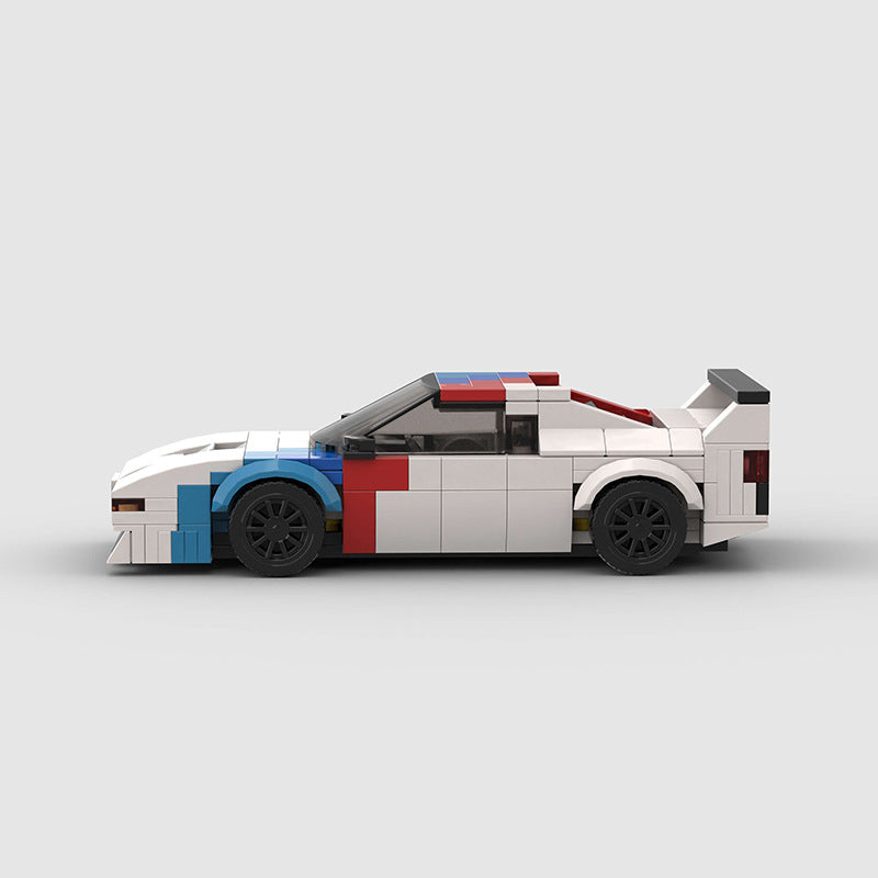 picture of a BMW M1 LEGO car