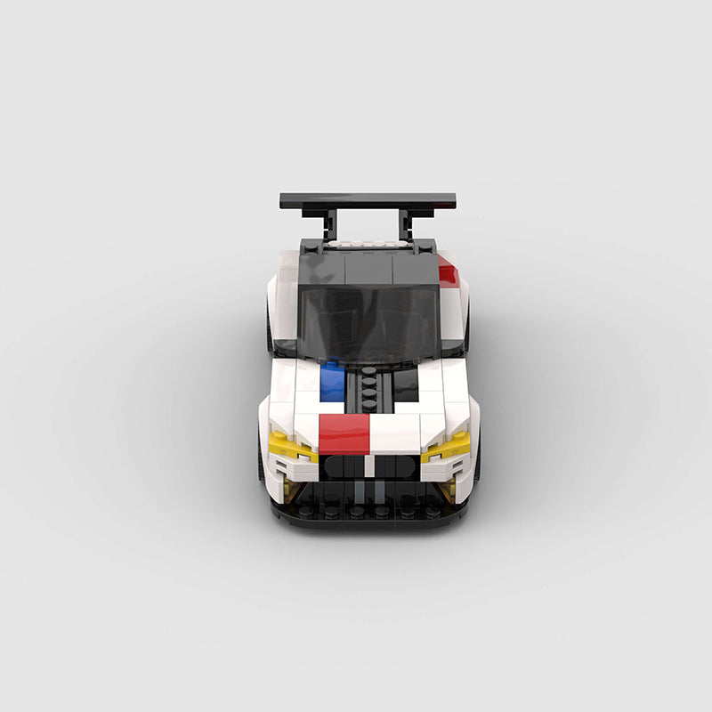 picture of a BMW M8 GTE LEGO car