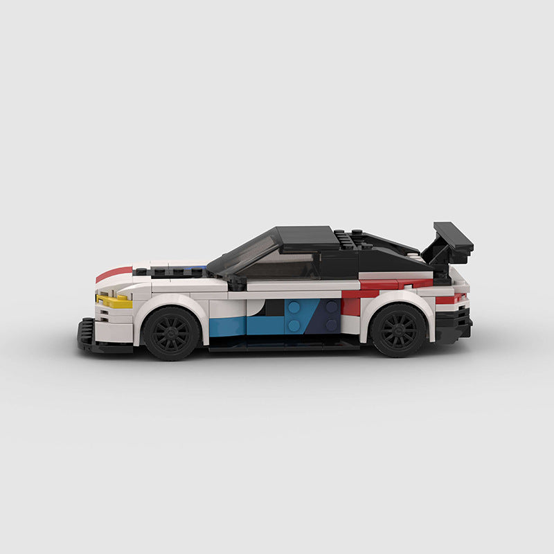 picture of a BMW M8 GTE LEGO car