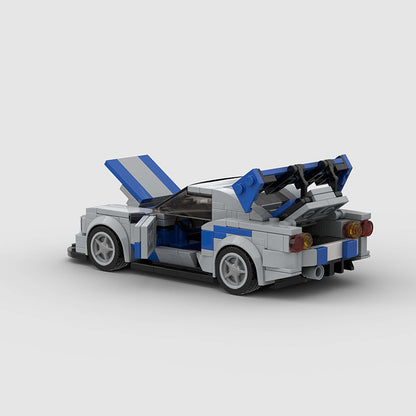 picture of a Nissan Skyline GTR LEGO car