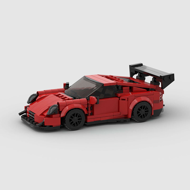 picture of a red Porsche 911 GT3RS LEGO car