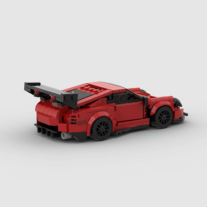 picture of a red Porsche 911 GT3RS LEGO car