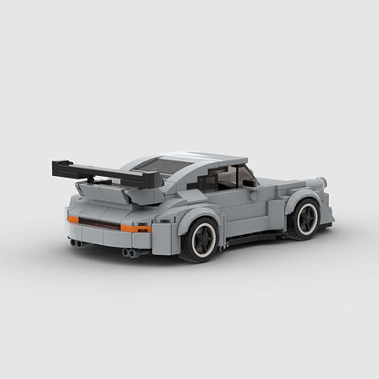 Porsche 911 Gray Wide-Body