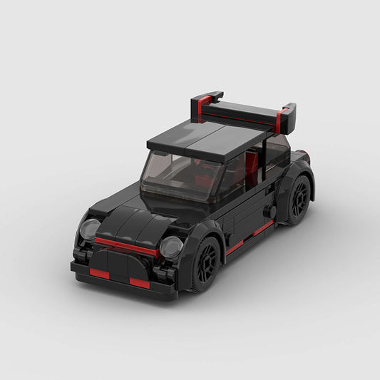 picture of a Mini Cooper LEGO car